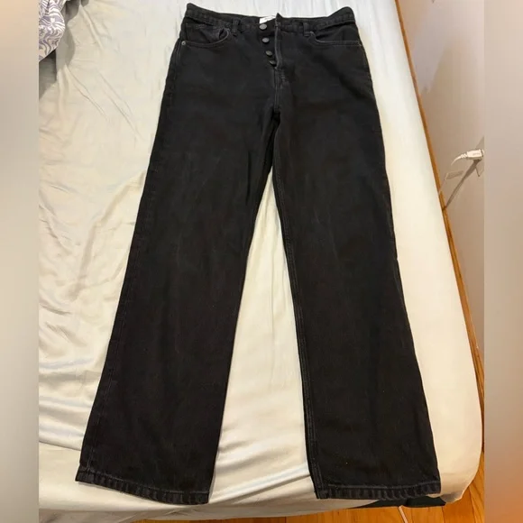 Reformation Cynthia High Rise Straight Jeans - Picture 2 of 5
